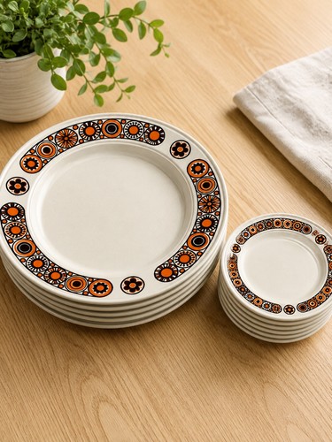 Mid century plate and - mid,