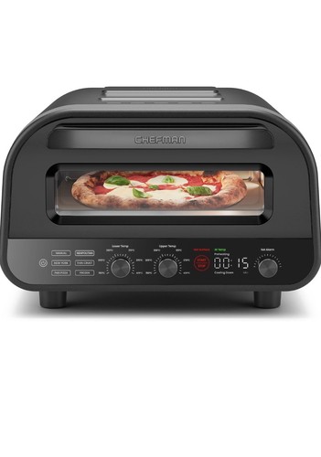 Chefman 30cm indoor pizza oven - indoor,