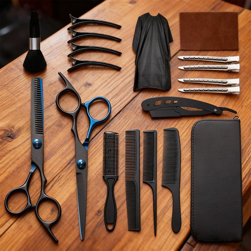 19pcs pro hair cutting - hair,
