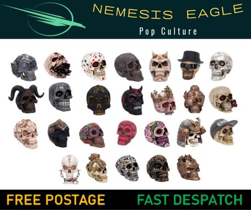 Skull figurines nemesis now - skull,