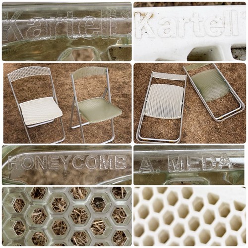 Kartell honeycomb chairs 2 - kartell,