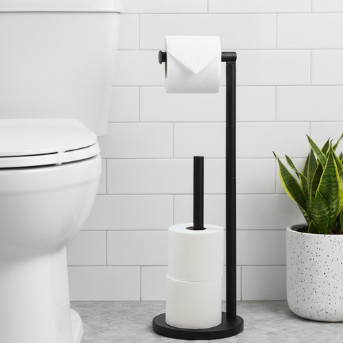 Toilet roll holder free - toilet,