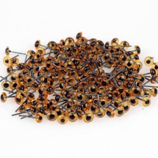 20/80 Pairs Amber Glass Eyes