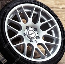 18" Silver DTM Alloy Wheels Fits Bmw Z3 E36 Z4 E85 E86 E89 Coupe - 8 + 8.5