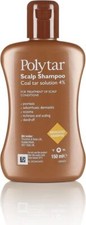 Polytar Scalp Shampoo, Coal Tar Solution 4%, For Scalp Treatments - 6x 150ml