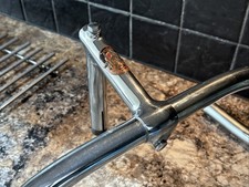 Vintage Cinelli Milano Steel 110mm Steel Stem & Cinelli Koblet Steel Handlebars