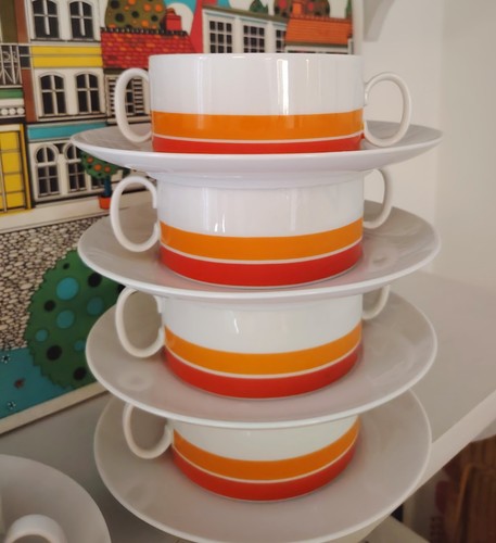 Set mid century soup - set,
