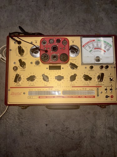 Hickok 6000a tube tester - hickok,