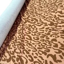 Leopard Print Lycra Fabric
