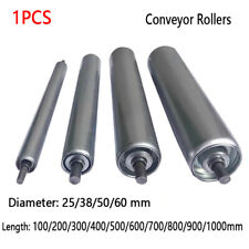 Ø 25/38/50/60mm Conveyor Rollers Bottom Belt Trolley Length 100-1000mm Galvanize
