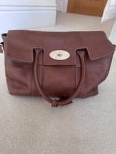 Mulberry Bayswater Oak Natural veg Tan. Unused! Still with hardware protectors.