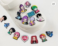 16x K-Pop Demon Hunters Jibbitz Croc Charms * BARGAIN * UK Seller