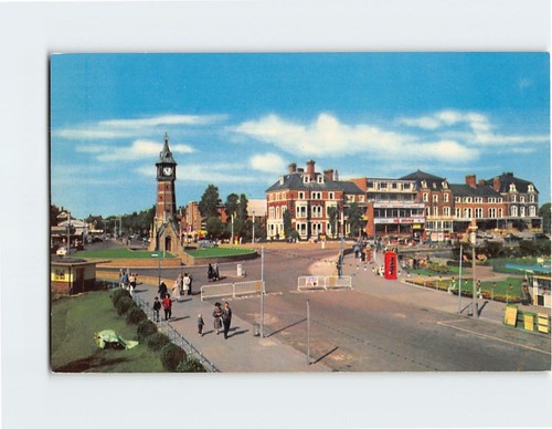 Postcard clock tower and grand - and,