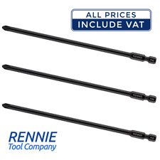 3 x PH2 Autofeed Makita Drywall Screwdriver Gun Bits For  BFR550 6843 DFR550 