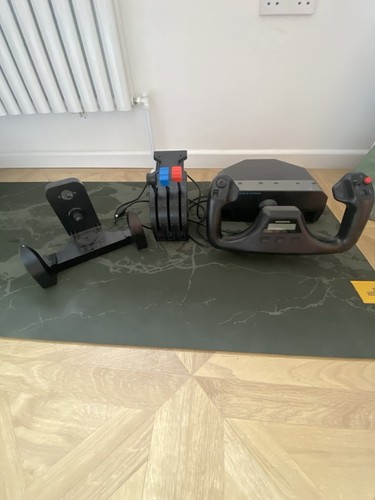Logitech flight yoke system - flight,