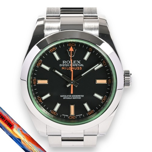 Rolex milgauss 116400gv black - 116400gv,