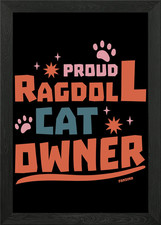 Proud Ragdoll cat owners