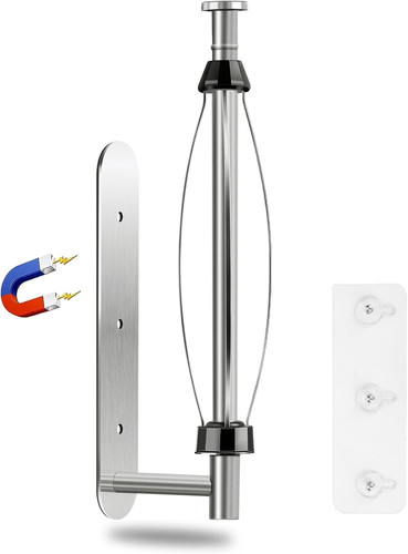Magnetic paper towel - towel, holder