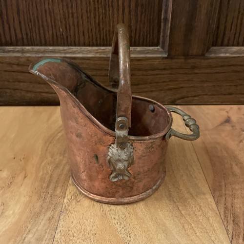 Copper brass coal ash - ash, scuttle
