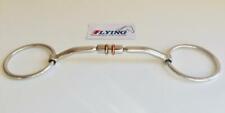 Myler Loose Ring Comfort Snaffle Horse Bit Design With Copper Roller(UK SELLER) 