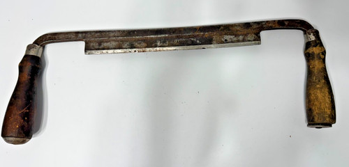 Vintage woodworking drawknife - vintage,