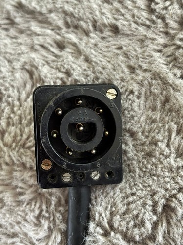Bulgin pin lighting cables - 8,