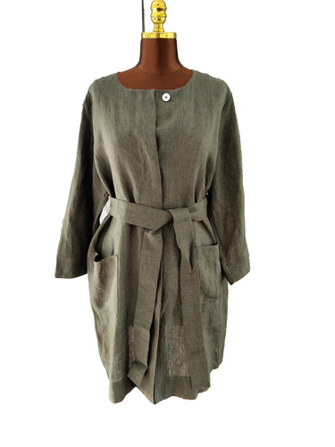Marina rinaldi linen - linen, jacket