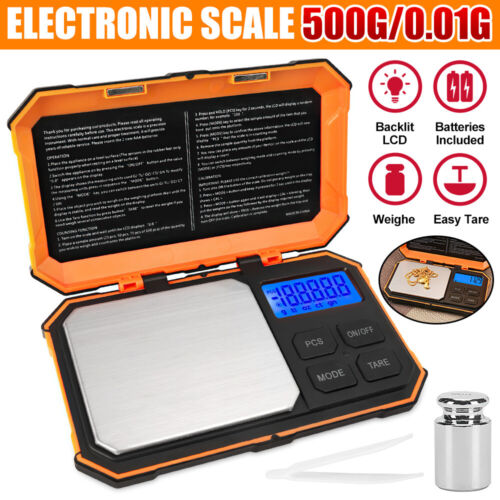 Digital scales 01g 500g - digital, 0.01g