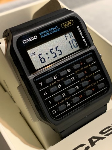 Casio 53w calculator watch - casio,