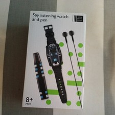 A SPY LISTENING WATCH AND PEN