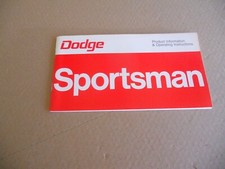 NOS Original 1976 Dodge B-Van