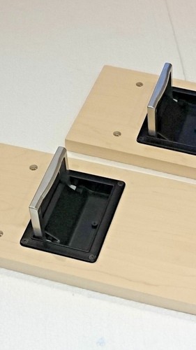Custom made stained plywood - made,