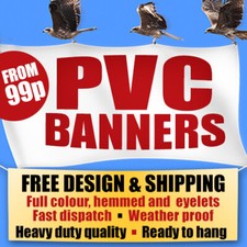 PVC VINYL HEAVY DUTY BANNERS