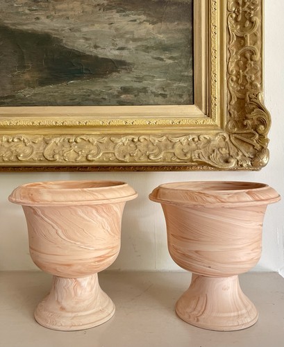 Vintage pair marble - vintage, of