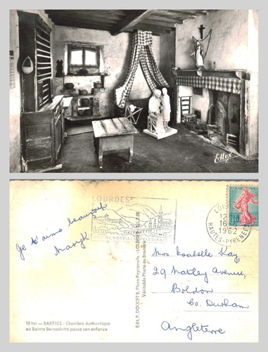 Vintage postcard bartres - postcard,