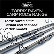 HARRISON TORRIX 'RAVEN EDITION' CARP RODS RANGE - ALL MODELS| NEW - CARP RODS