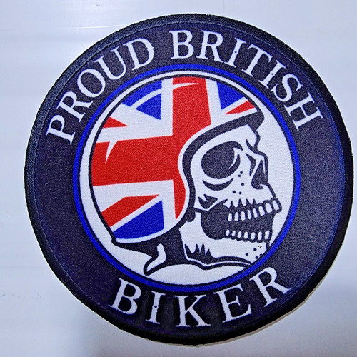 Proud british biker skull - proud,