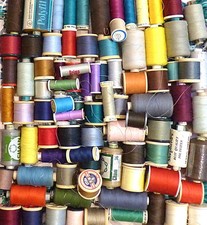 84 Vintage Sewing Threads
