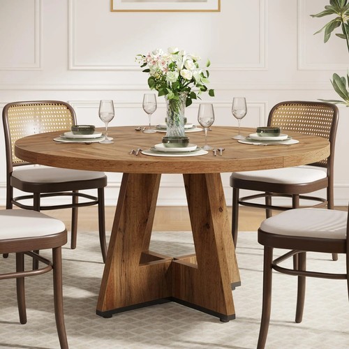 Round dining table farmhouse - table,