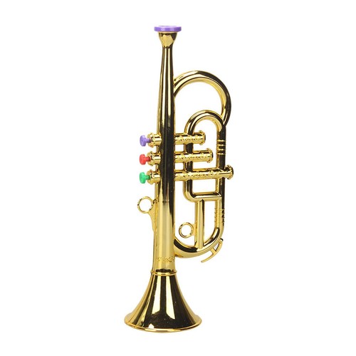 Trumpet abs metallic - abs, toy