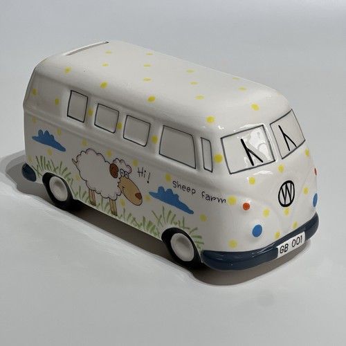 Ceramic camper van money - vw,