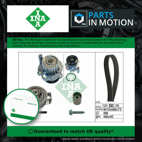 Timing belt water pump kit - timing,