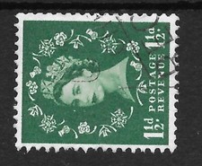 GB 1961 SG572b SIDEWAYS MULTIPLE CROWNS WATERMARK, FINE USED