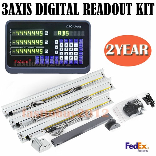 Dro axis 3pc - +, scale