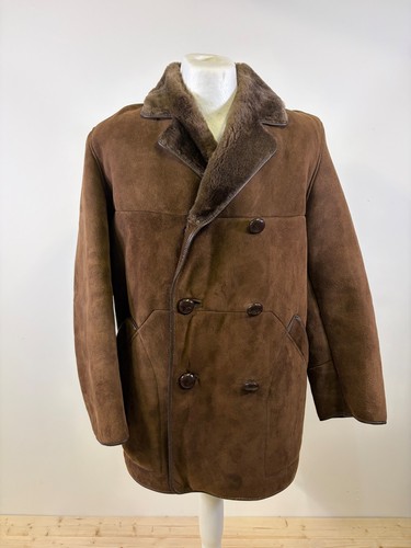 Brown vintage morlands - vintage, velour