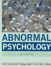 Abnormal Psychology By Ann