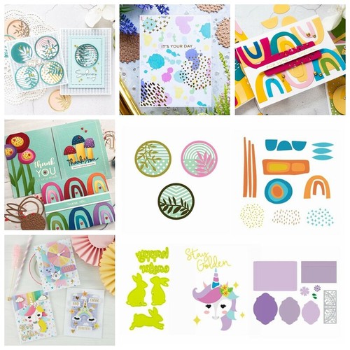 Unicorn rainbow metal cutting - rainbow,