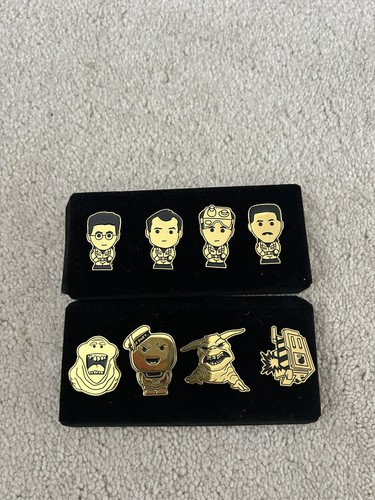 Ghostbusters gold pin badge - ghostbusters,