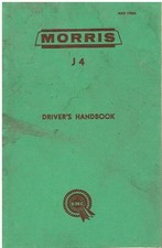 MORRIS J4 VAN & PICK-UP 1960-