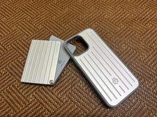 NEW Rimowa Aluminum Card Holder in Silver